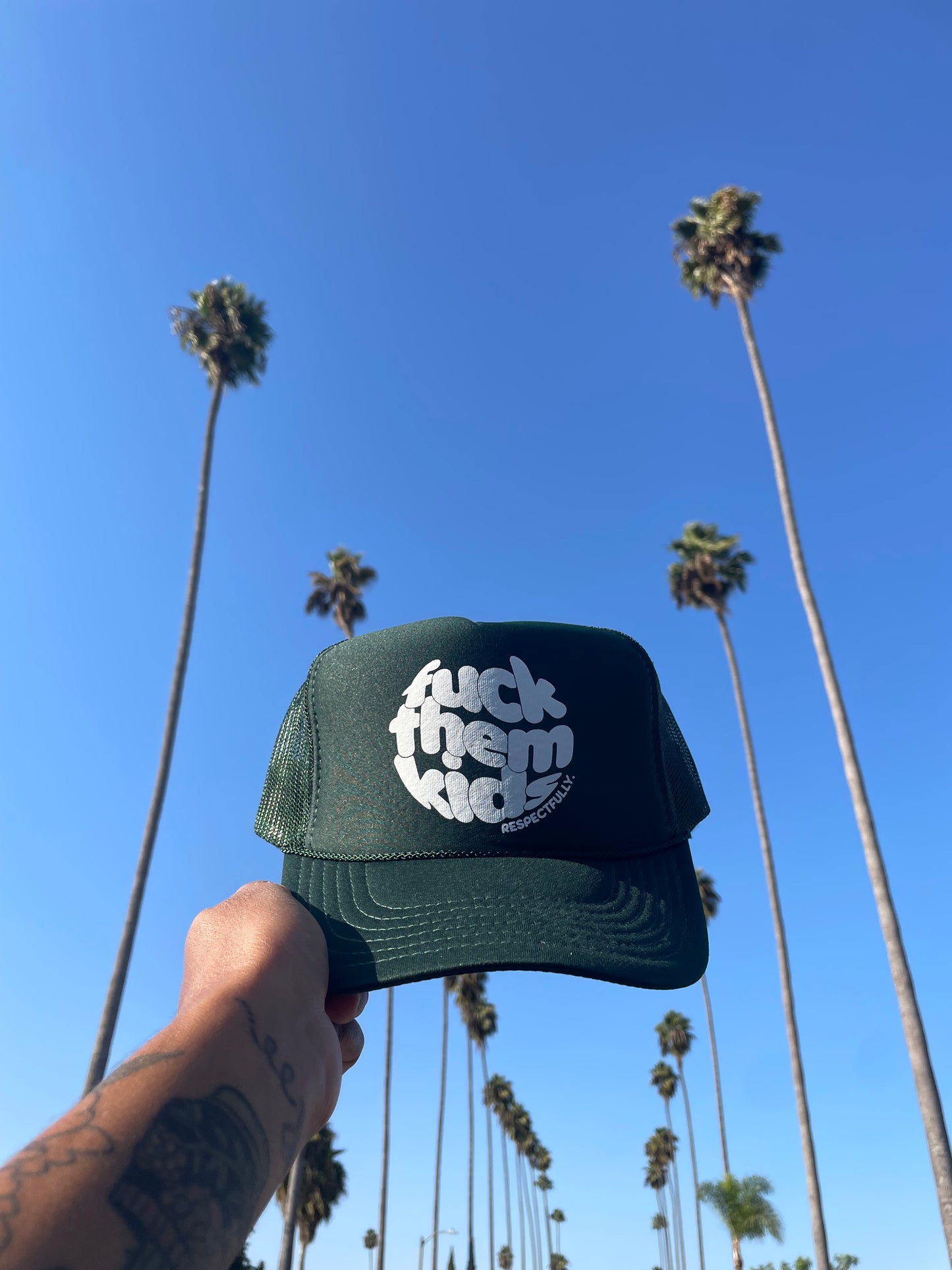 Forest Green Trucker.