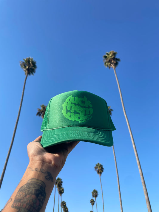 Green + Neon Trucker.